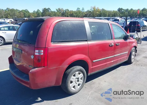 2008 Dodge Grand Caravan Se из США, поврежденный, VIN 2D8HN44H98R127277